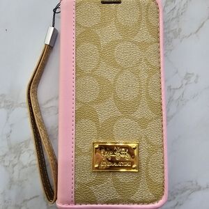 Coach wallet case for Galaxy s22 Ultra